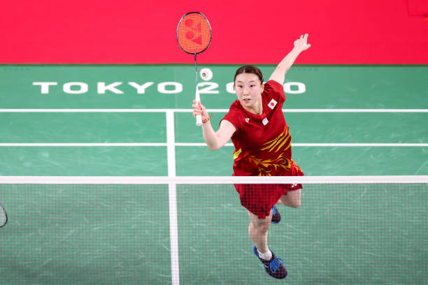 羽毛球场地简图：比赛用地的材质与颜色标准